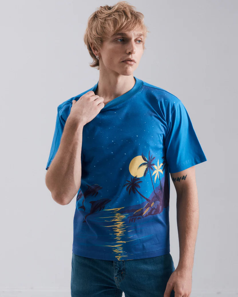 Lunar Hawaiian Night Tee